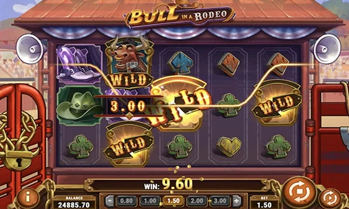 Play Bull in a Rodeo - Free Social Casino Game